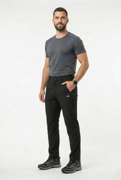 Брюки летние Softshell "Байкал" (черный)