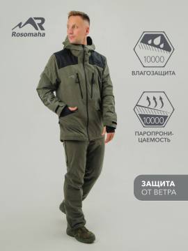 Костюм ветровлагозащитный "Росомаха" (хаки)