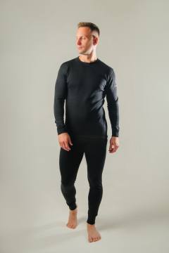 Комплект термобелья мужской "Сибирь" (черный)