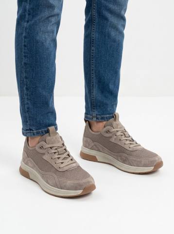 Кроссовки мужские STROBBS C3859-17 (коричневый)
