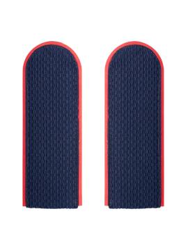 Погоны полиции рядовые (темно-синий) (п/а)