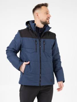 Куртка демисезонная "Кальжир" (синий меланж)