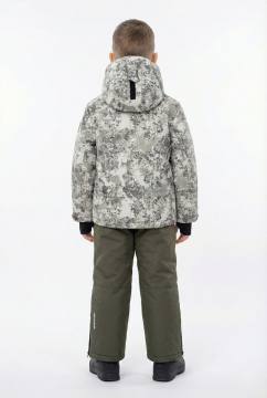 Костюм утепленный детский "Енот" Н (светлый камуфляж 2293/коричневый)