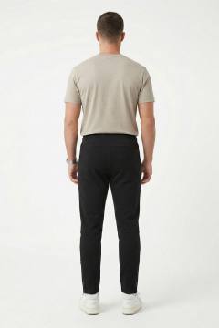 Брюки "Иртыш" (футер, черный)