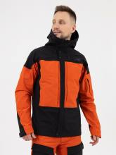 Куртка летняя треккинговая Softshell "Трек-Н" (терракот/черный)