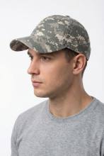 Бейсболка летняя (сорочечная "серый пиксель") Р