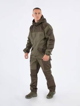 Костюм летний "Горка" (рип-стоп смесовая, хаки)