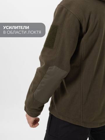 Куртка "Штурм" (хаки, мембранный флис)