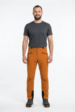 Брюки летние Softshell ходовые "Памир" (горчица)