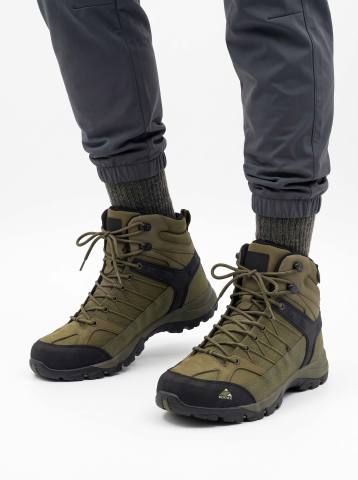 Ботинки унисекс EDITEX "HIGHLANDER" W9033M-9N,  t-21°C (хаки)