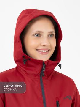 Куртка демисезонная женская "Ирма Н" (красный 10 000)