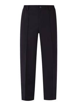 Брюки для сотрудников МВД (габардин, темно-синий, б/к) 