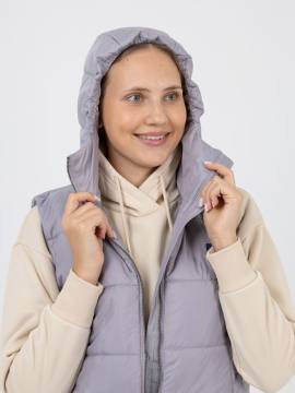 Жилет женский утепленный "Нева" (серый)