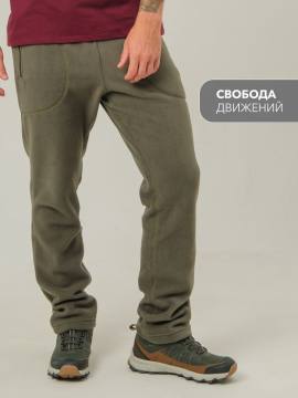 Брюки флисовые "Комфорт" (оливковый)