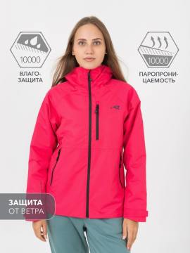 Куртка ветрозащитная женская "Хета" (ярко-розовый)