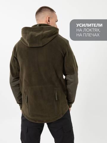 Куртка мужская флисовая "Гарда" (оливковый)