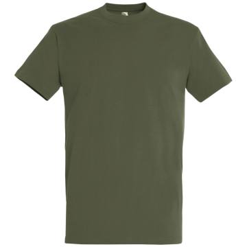 Футболка мужская (хаки), кулир гладь