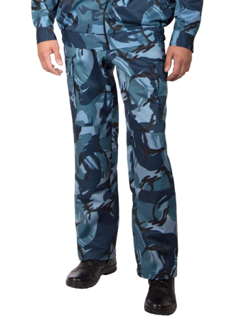 Брюки летние "Бастион" (синий камуфляж "кукла")