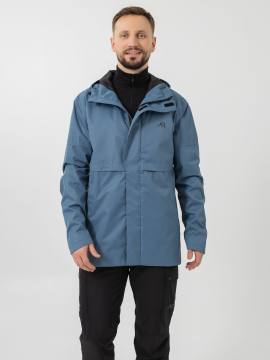 Куртка ветровлагозащитная "Ольхон" (серо-синий)