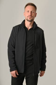 Куртка мужская "Чегет" (флис 400 темно-синий 524)