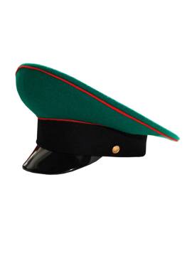 Фуражка ФПС с увеличенной тульей (околыш черный, кант красный)