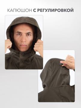 Костюм летний "Горка" (рип-стоп смесовая, хаки)