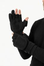 Перчатки-варежки флисовые "Тундра" Н (черный)