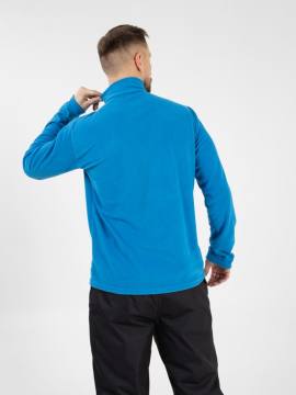 Куртка-анорак флисовая (синий)