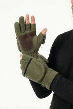 Перчатки-варежки флисовые "Тундра" Н (оливковый)