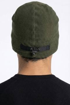 Шапка из виндблока арт.5445 (олива)