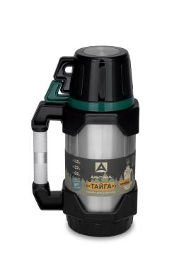 Термос АРКТИКА "ТАЙГА" 110-1500-GN (зеленый)