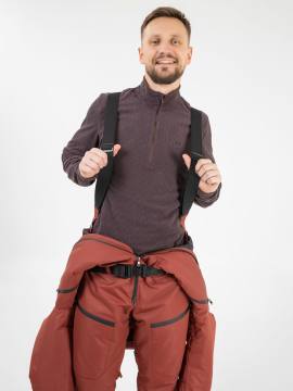 Комбинезон "Домбай" (темный терракот)