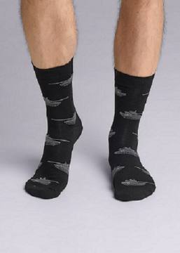 Носки мужские CLEVER "Танк" (черный), К3375Л