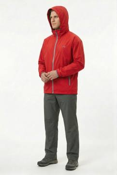 Куртка ветрозащитная "Бора" (красный)