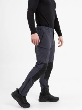 Брюки Softshell "Хангар" (серо-синий/черный)