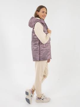 Жилет женский утепленный "Нева"(сиреневый)