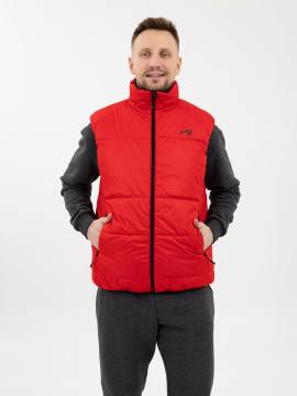 Жилет двухсторонний "Архыз" (черный/красный) 