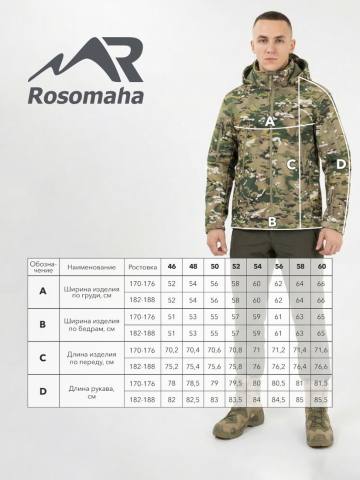 Куртка Softshell "Алдан" (мультикам)