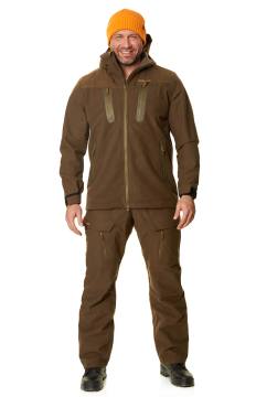 Костюм ветровлагозащитный мужской PRIDE "Барклай" (коричневый)
