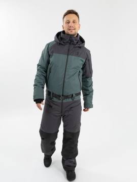 Комбинезон утепленный "Енисей" проклеен. (морская волна/серый)