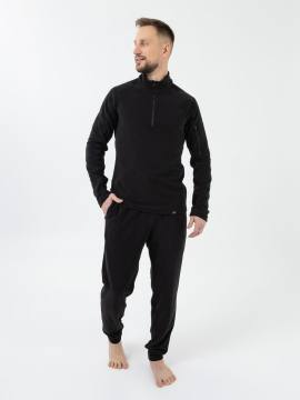 Костюм флисовый (черный)