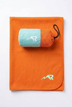 Полотенце спортивное из микрофибры 50х100 (оранжевый)