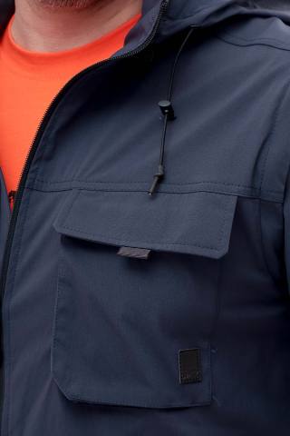 Костюм летний Softshell "Путешественник" (серо-синий)