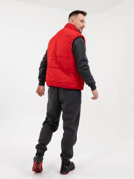 Жилет двухсторонний "Архыз" (черный/красный) 