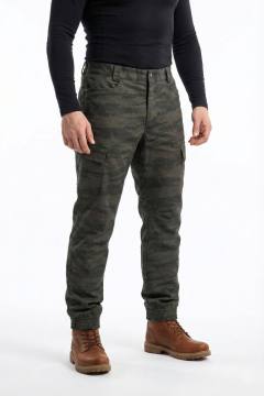 Брюки утепленные "Кодар" на флисе (камуфляж 4-2)