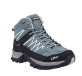 Ботинки женские демисезонные CMP "RIGEL MID WMN TREKKING SHOES WP" 3Q12946 E111 (св.серый)
