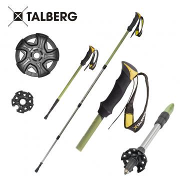 Палки треккинговые телескопические Talberg "COMPACT POLE", TLP-201