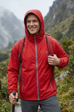 Куртка ветрозащитная "Бора" (красный)