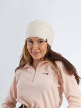 Шапка флисовая "Тундра" (молочный)