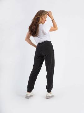 Брюки флисовые женские "Катунь" (черный)